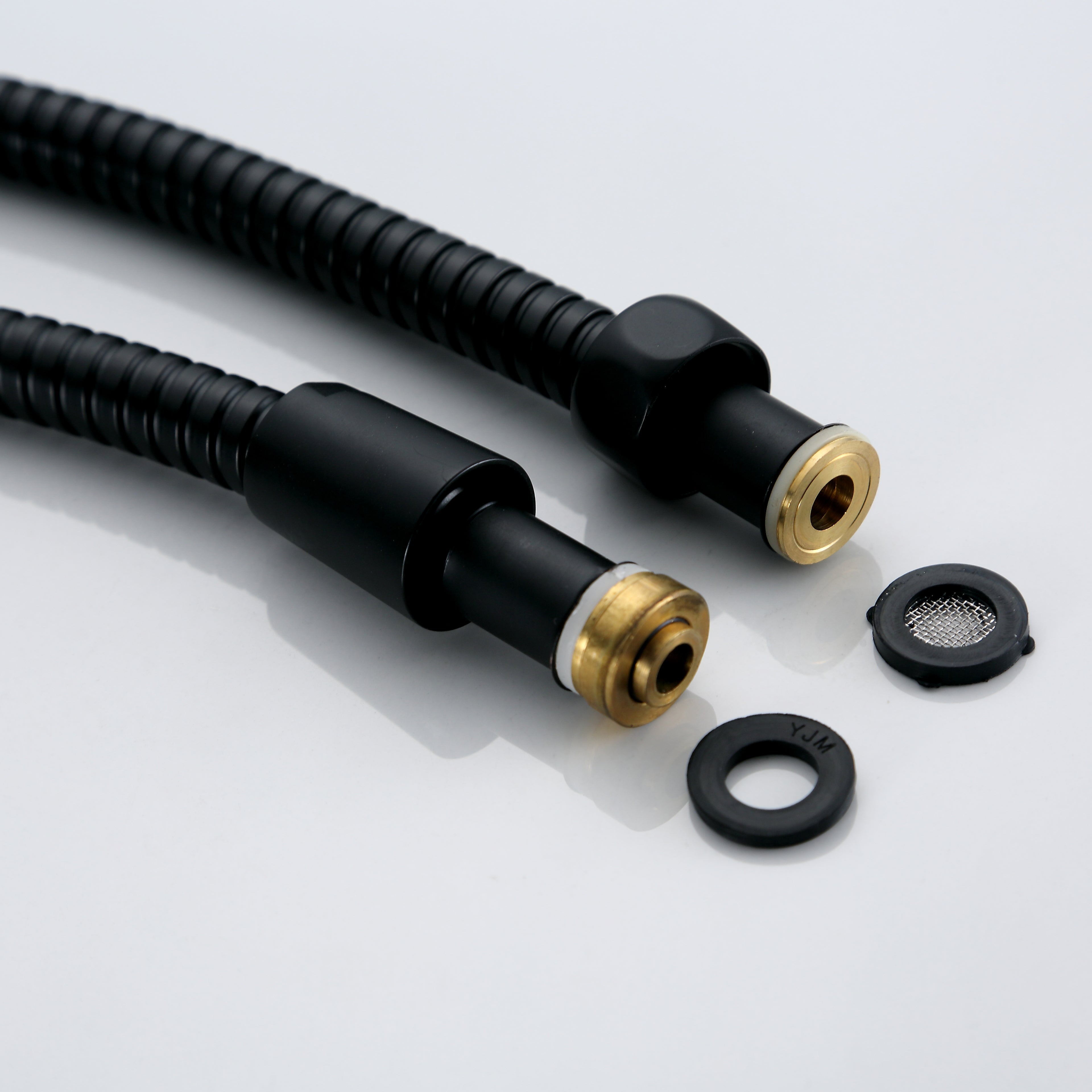 1-SETTING SQUARE HAND SHOWER KIT MATTE BLACK