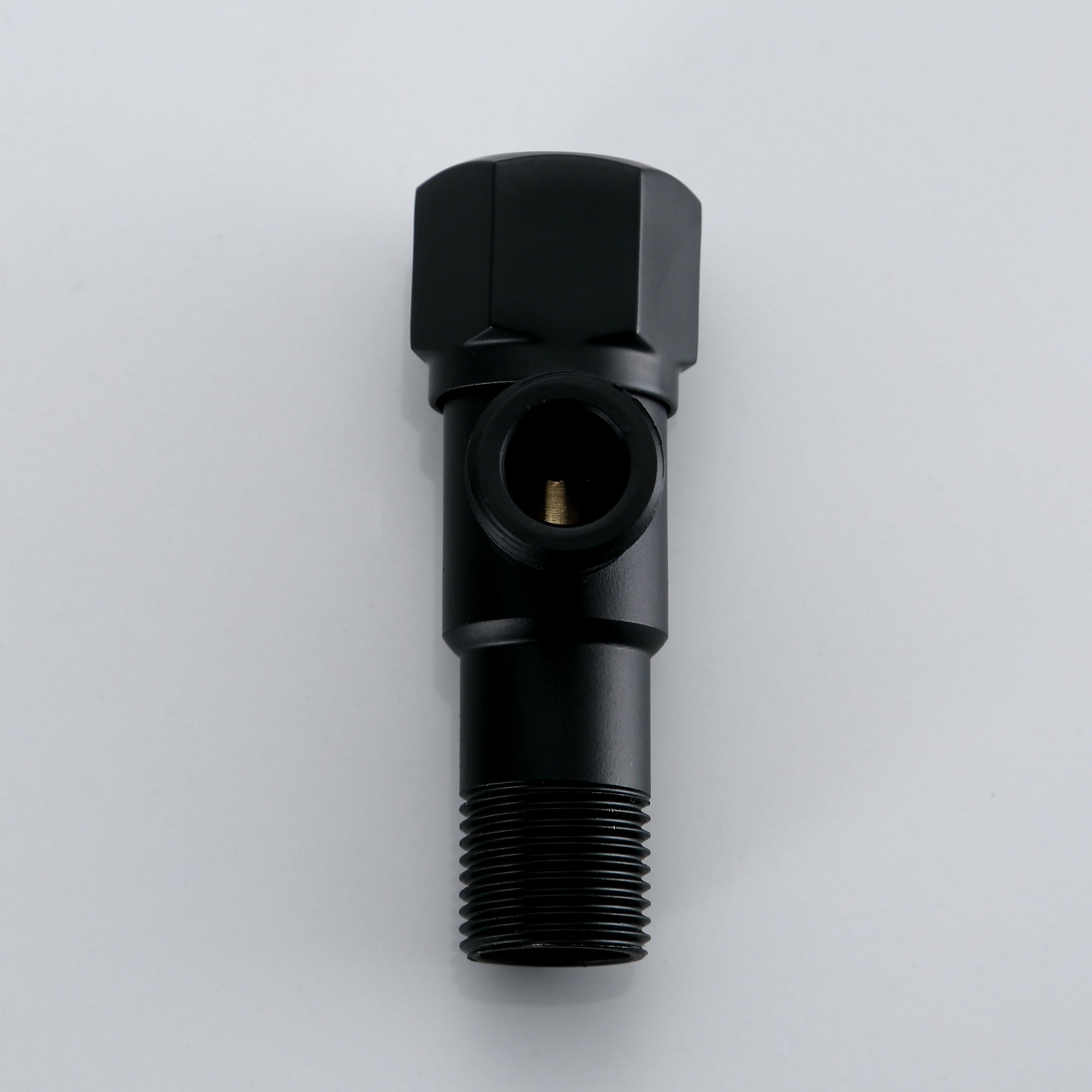 1-WAY ANGLE VALVE M1/2" x M1/2" MATTE BLACK