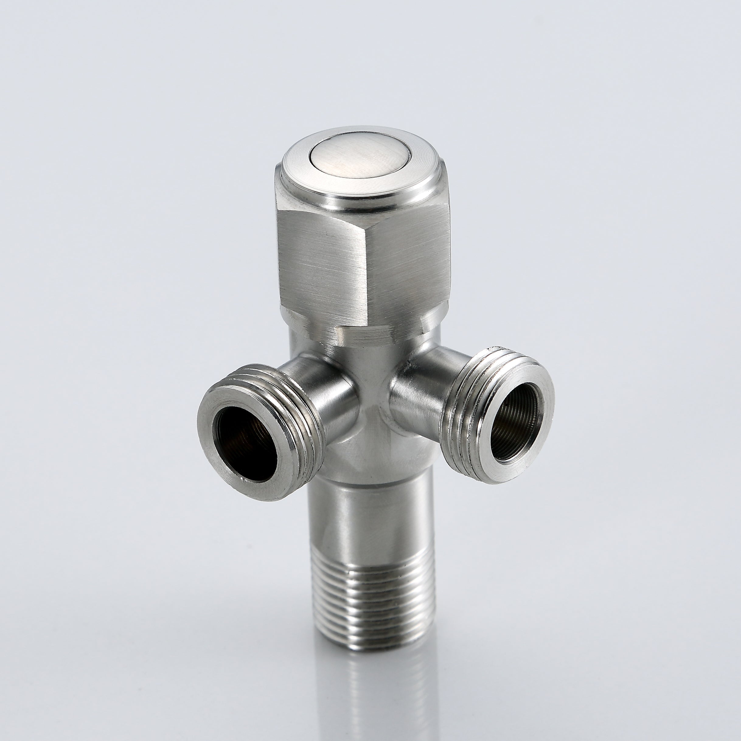 2-WAY ANGLE VALVE M1/2" x M1/2" STAINLESS STEEL
