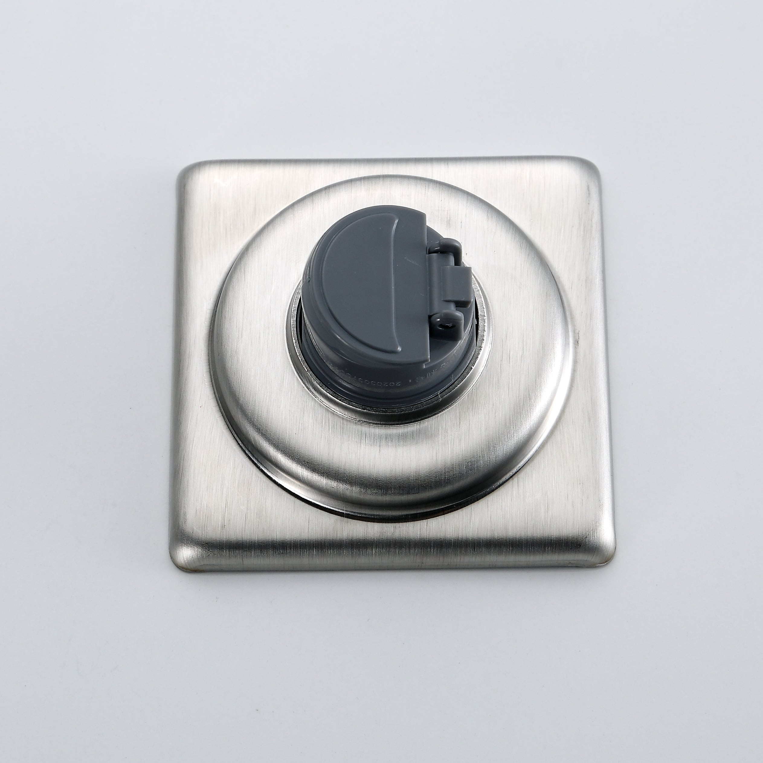 SQUARE FLOOR DRAIN 4" x 4" 5MM STAINLESS STEEL