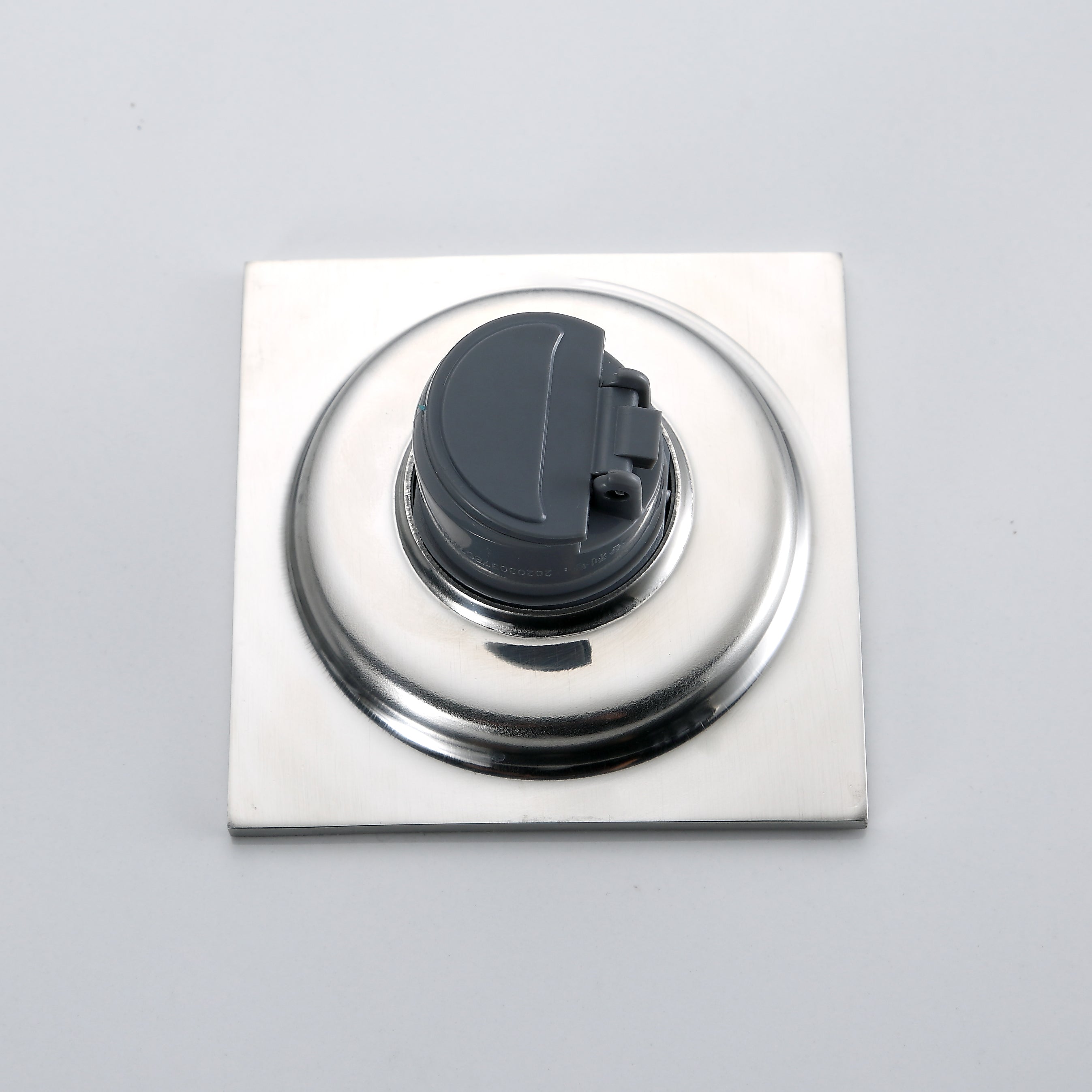 ROUND FLOOR DRAIN 4" x 4" 5MM STAINLESS STEEL
