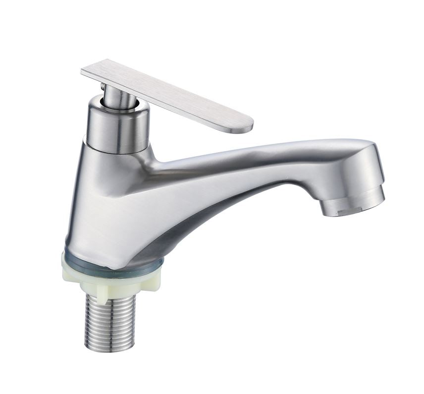 YARRA BASIN FAUCET STAINLESS STEEL