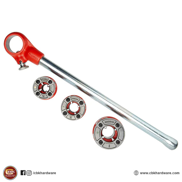 RATCHET THREADER SET NPT 1/2"-1"