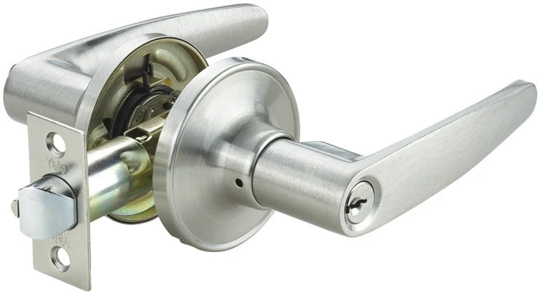 LEVERSET TUBULAR PRIVACY SATIN NICKEL