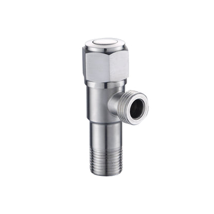 1-WAY ANGLE VALVE M1/2" x M1/2" STAINLESS STEEL