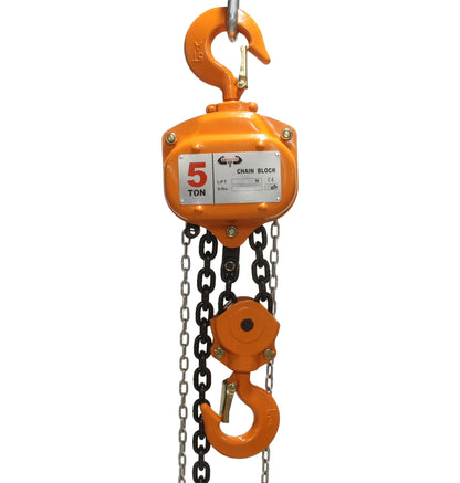 HEAVY-DUTY CHAIN BLOCK 5 TONS CAPACITY