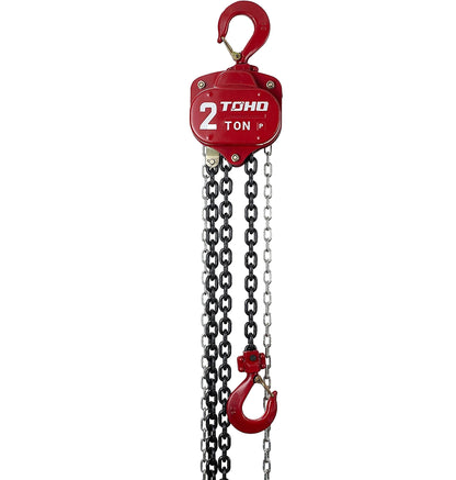 HEAVY-DUTY CHAIN BLOCK 2 TONS CAPACITY