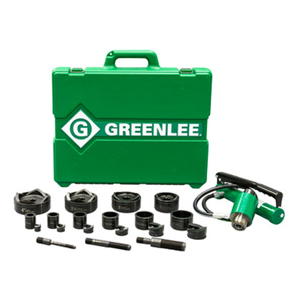 11-Ton Hydraulic Knockout Kit with Hand Pump and Slug-Buster® 1/2" - 4"