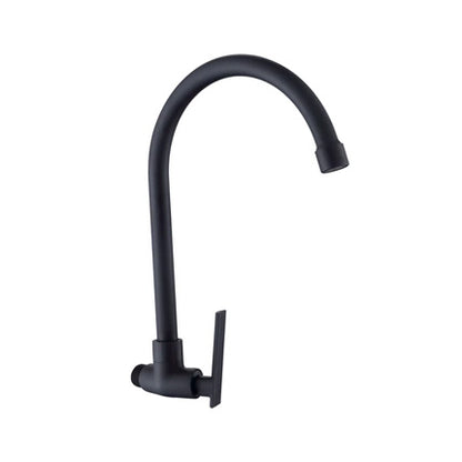 DANUBE KITCHEN FAUCET WALL MOUNT MATTE BLACK