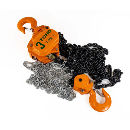 HEAVY-DUTY CHAIN BLOCK 3 TONS CAPACITY