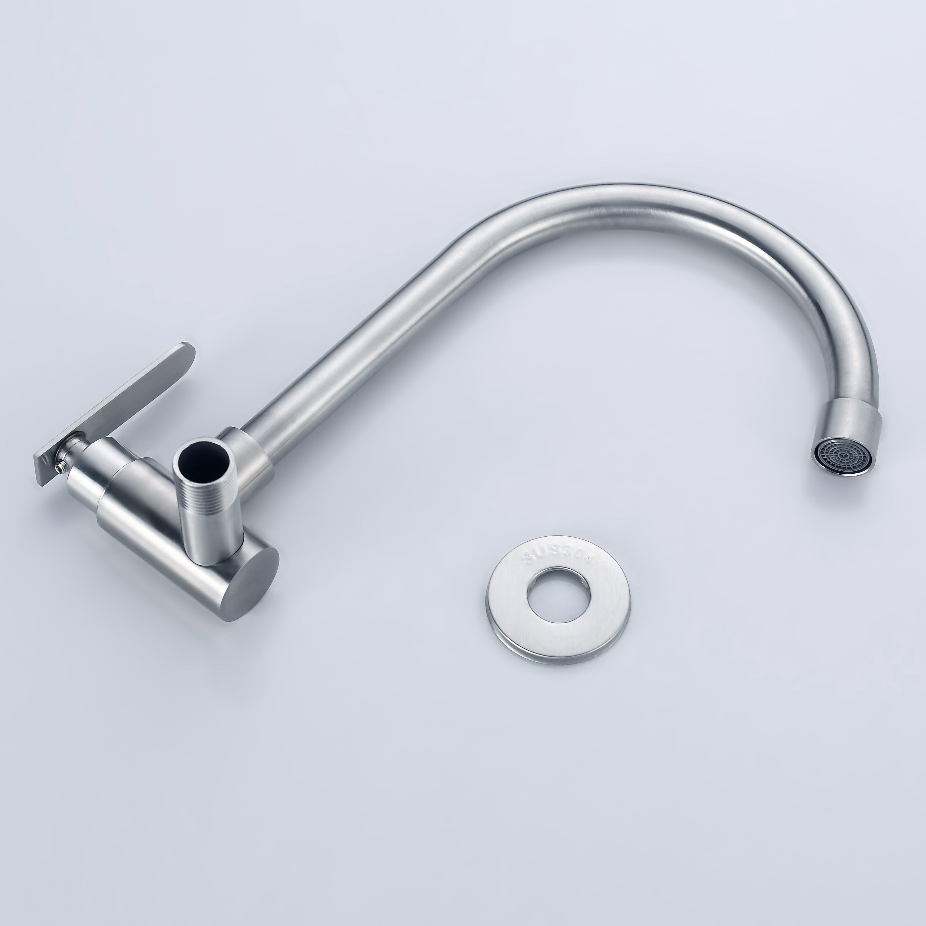 YARRA KITCHEN FAUCET WALL MOUNT STAINLESS STEEL