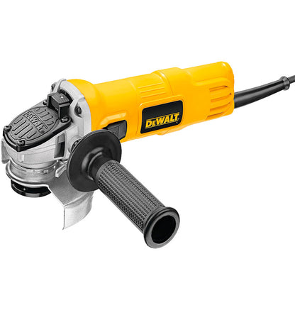 Dewalt DWE8200S is a 4″ angle grinder with slide switch