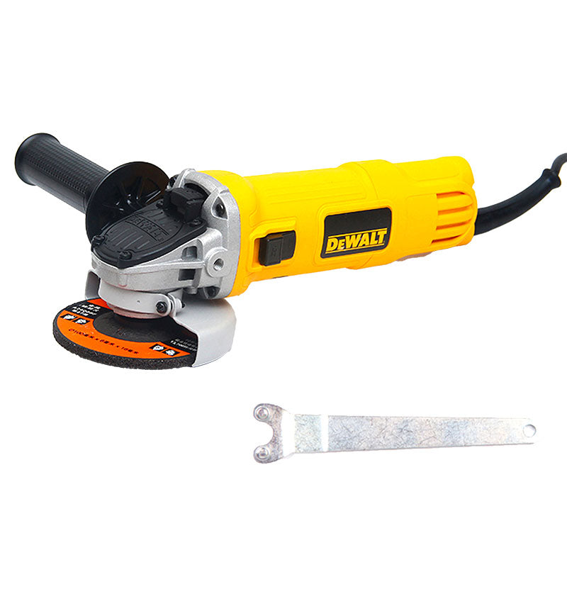 Dewalt DWE8200S is a 4″ angle grinder with slide switch