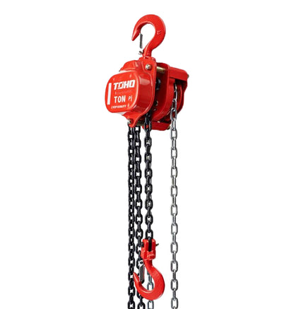 HEAVY-DUTY CHAIN BLOCK 1 TON CAPACITY